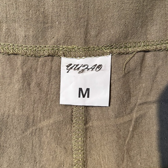 NWOT Women’s casual,loose long Bib pants, wide leg jumpsuit. Size Medium. - Picture 5 of 12